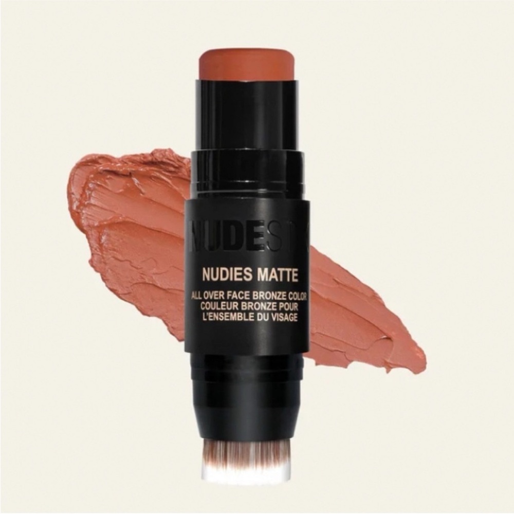 NUDESTIX Nudies Matte All Over Face Bronze Color in Sunkissed NIB - Picture 2 of 10